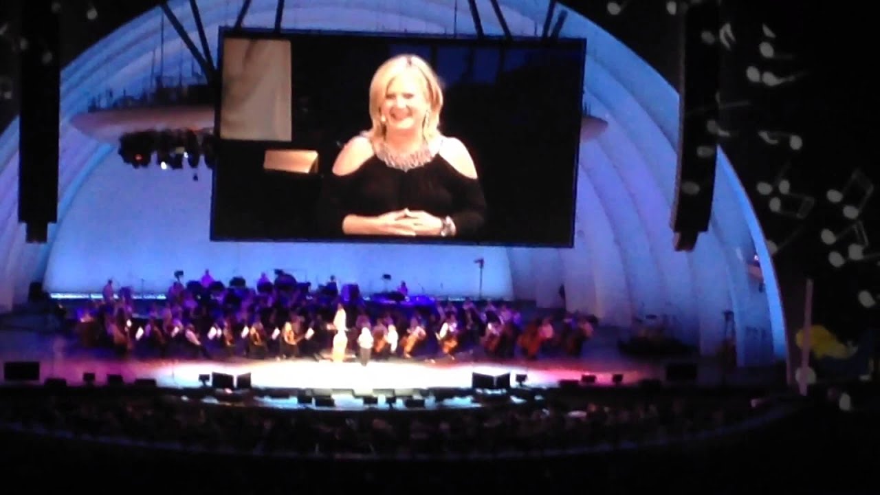 Moe - "Ivana Tinkle";  Lisa and Bart - "Shary Bobbins" - The Simpsons Take Over Hollywood Bowl
