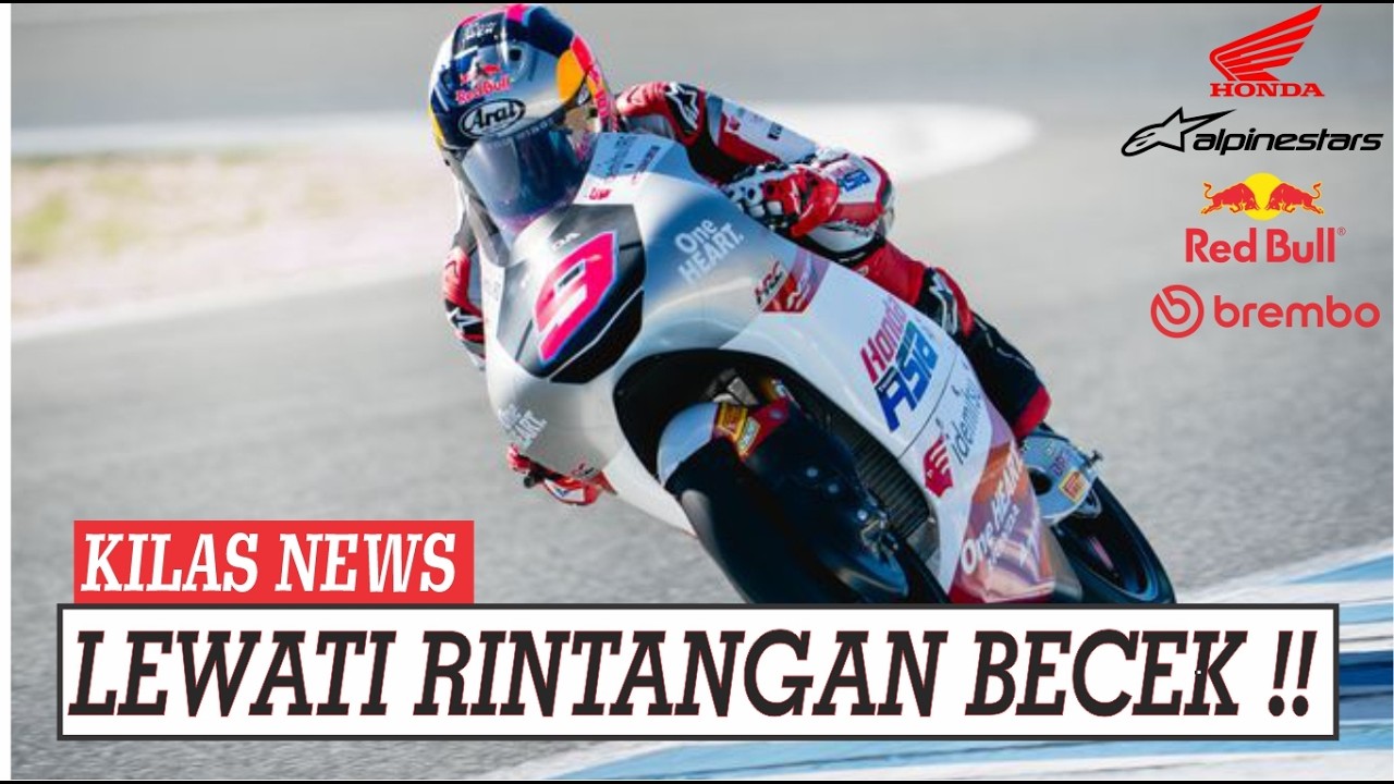 SEJARAH TERCIPTA! Veda Ega Raih Lap Tercepat di Brasil 2026, Bos HRC Langsung Peluk Sang Wonderkid