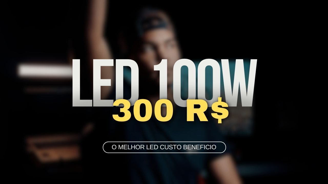 MELHOR OPÇAO DE LED POR 300 R$ EM 2024 BKL 300 BI