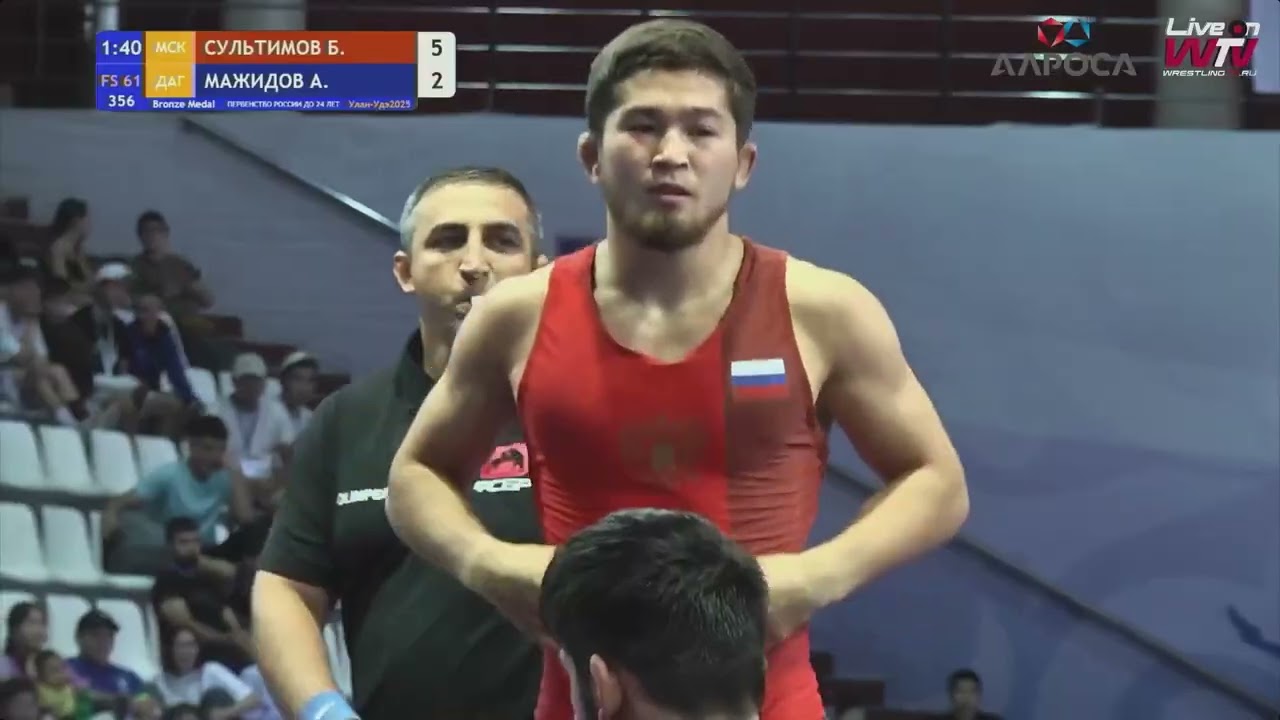 ПР U23  За бронзу 61 кг Анзор МАЖИДОВ ДАГ   Бато СУЛЬТИМОВ МСК