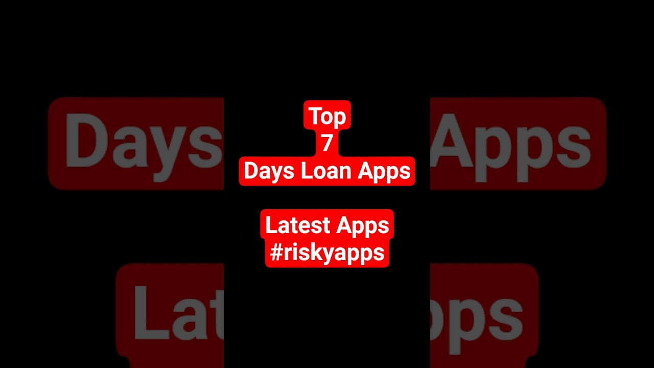Top 7 Days Loan Apps 2026 ✅ Take Loan Don't Repay 😁 #7daysloan #loanapps