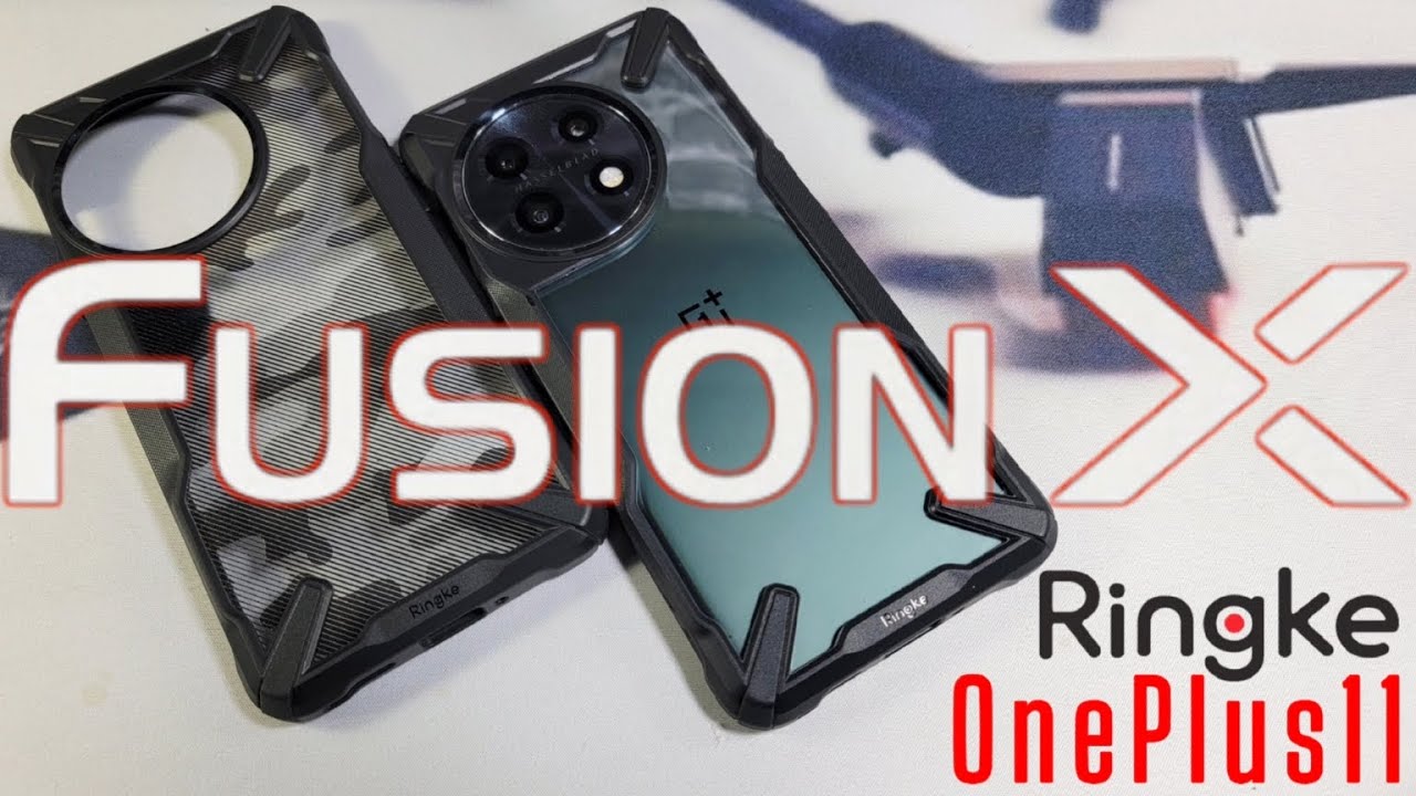Ringke Fusion-X Case Series for One Plus 11 | Live A Better Day w/Ringke