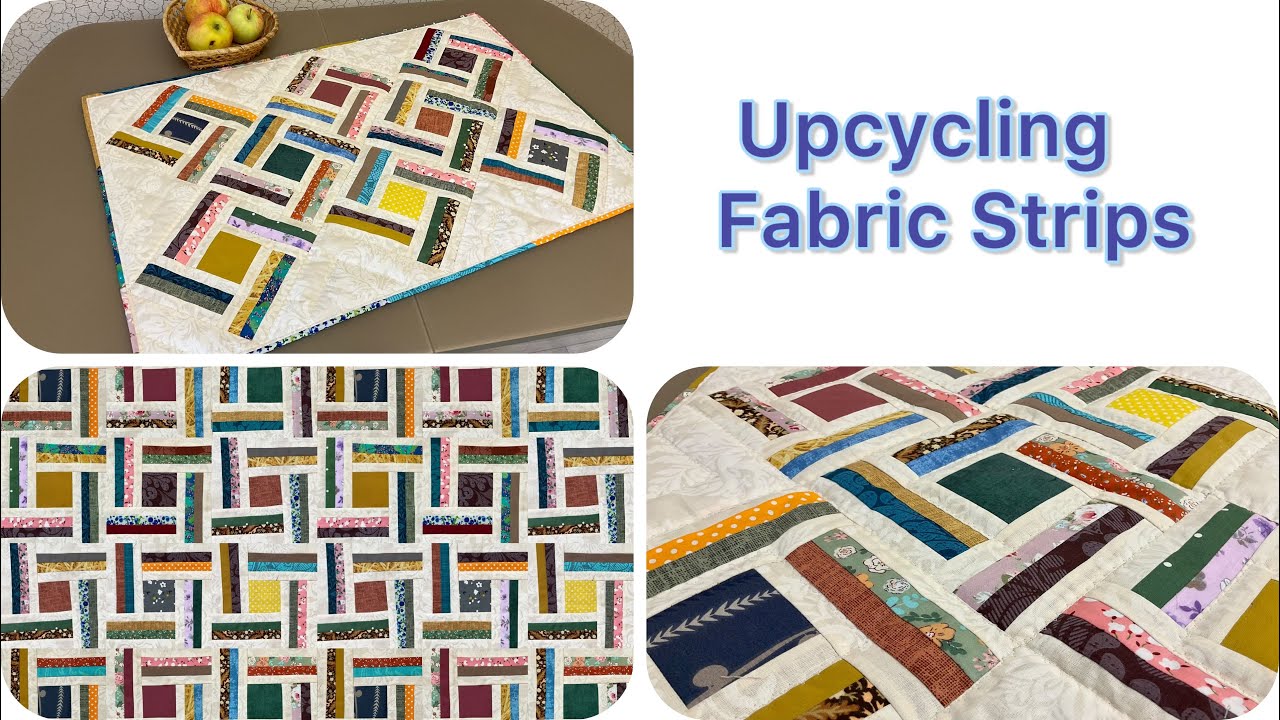 STOP Wasting Fabric Scraps! Easy Upcycling Hacks for Beginners Sewing from Strips of Fabric