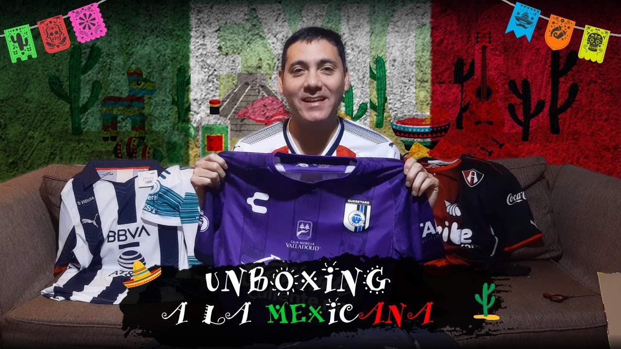 UNBOXING DE JERSEYS A LA MEXICANA 🇲🇽 🤩 !! Gran regalo de "YOUTUBER CAMISETERO" | CAP. 65
