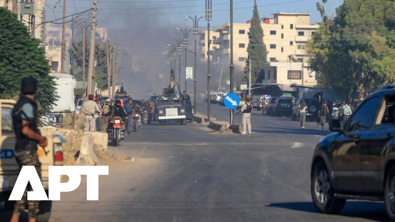 Syrian Army Convoys Enter Sweida After Druze Leadership Greenlight | APT