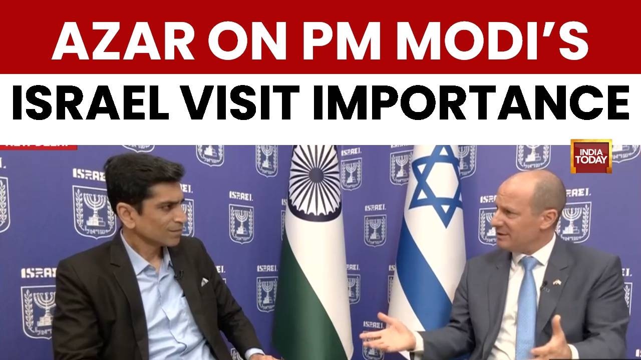 Reuven Azar: 'We Are Going To Sign An Updated Security Agreement' During PM Modi's Israel Visit