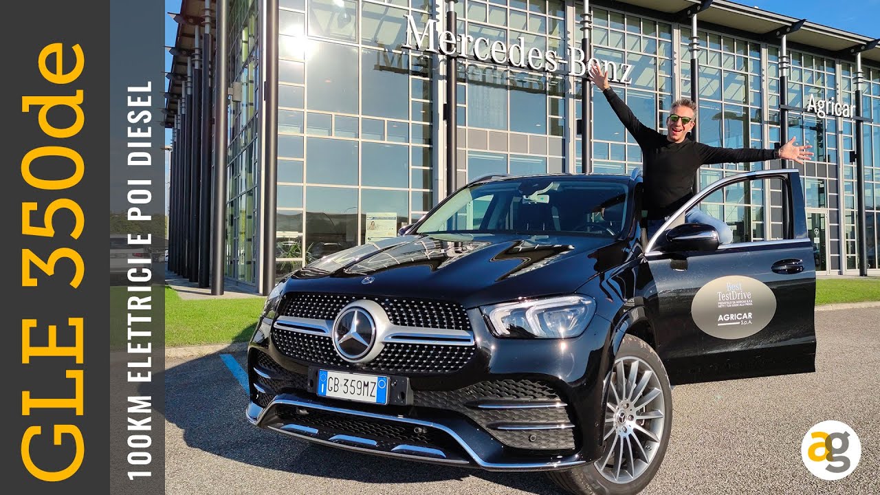 La tecnologia di MERCEDES GLE 350de 100km elettrici poi Diesel! PLAY da Mi10t pro