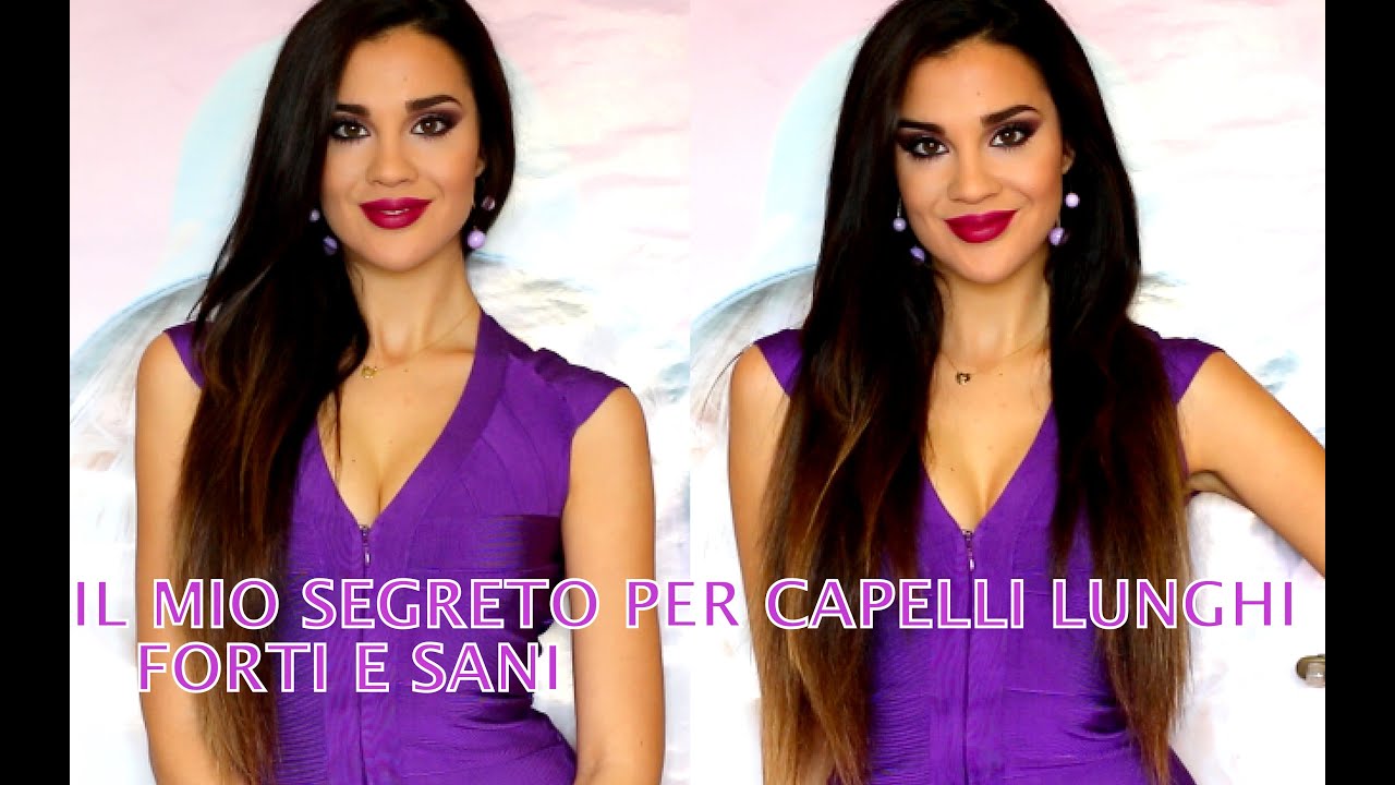 Il MIO SEGRETO per capelli lunghi, forti e sani+trattamento fantastico!