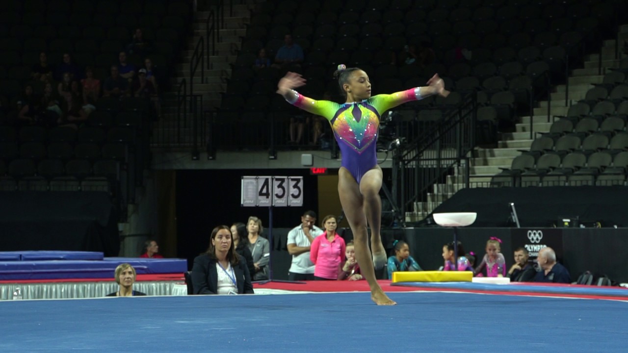 Sydney Barros - Floor Exercise - 2017 U.S. Classic - Junior Competition