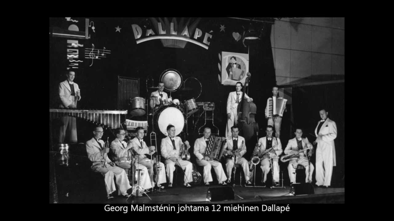 Hyljätty, Georg Malmstén ja Dallapé-orkesteri v.1935