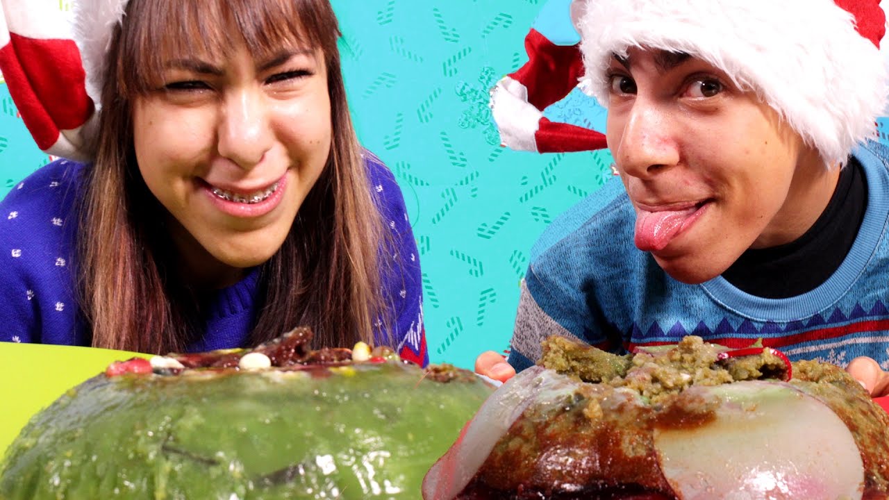 Gross Christmas Jello Challenge!