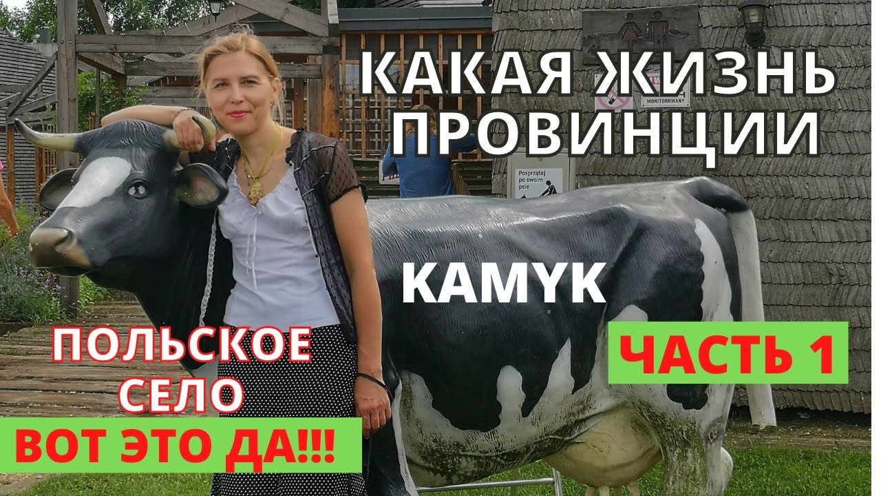 Вот это да! КАКАЯ Жизнь польского СЕЛА? ПОЧЕМУ Kamyk? Село с изюминкой. Дом помещика. Жизнь Польше.