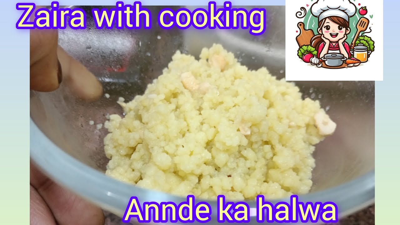 Ande Ka Halwa | 15 Minute Me Tasty Egg Halwa | Zaira With Cooking