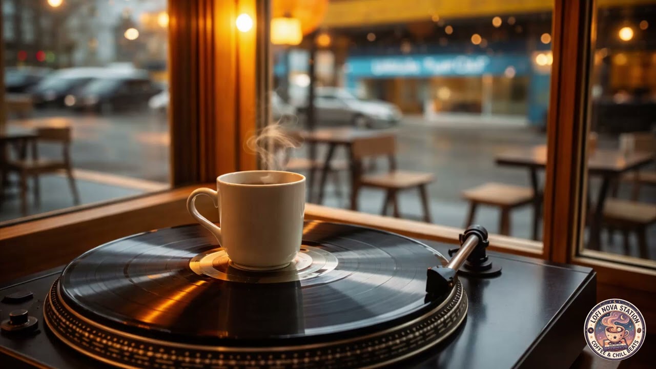 Relaxing Study Music | Cozy Coffee Shop ☕ Vol.15 – Lofi Hip Hop & Soft Jazz Piano | Chill Background