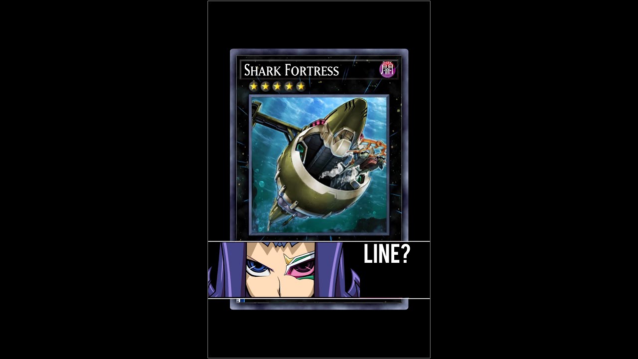 Yugioh Duel Links - Shark XYZ summon Shark Fortress