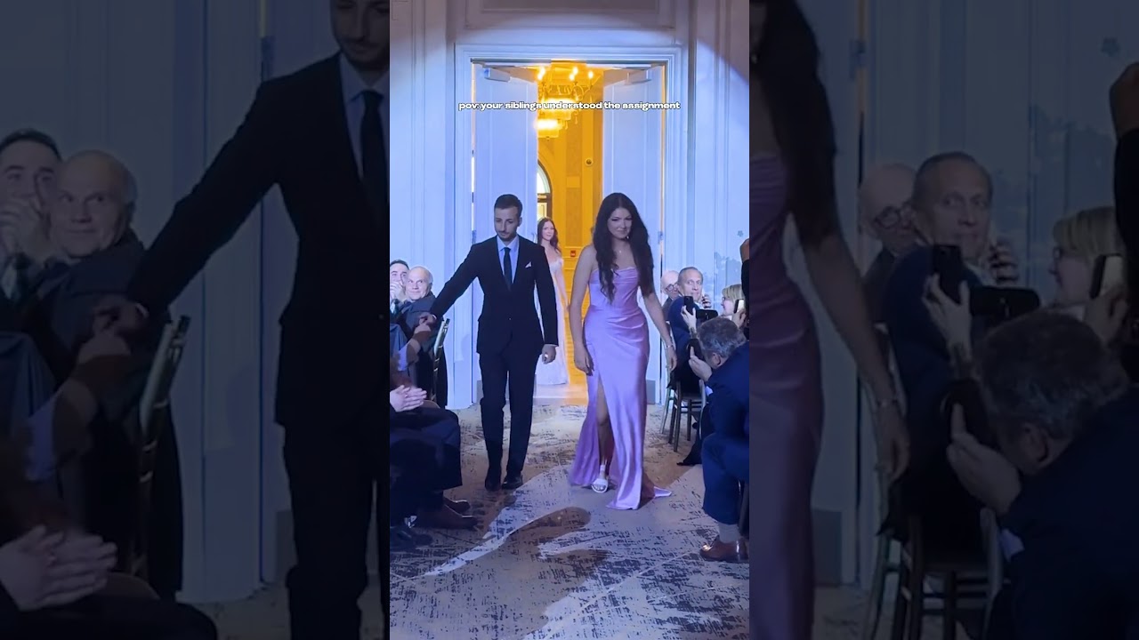 This wedding entrance left everyone stunned! 😲😱