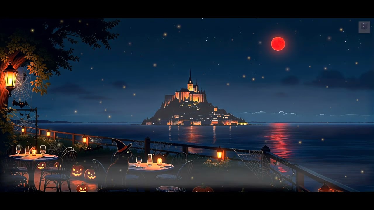 Misty Night | Lofi Kitty Café  ☕️🐾✨