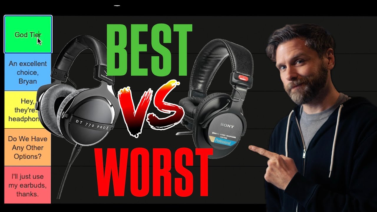 Don't Buy Studio Headphones Until You See This Tier List! (Under $500)