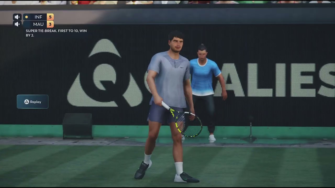 TopSpin 2K25 Exhibition Match 11