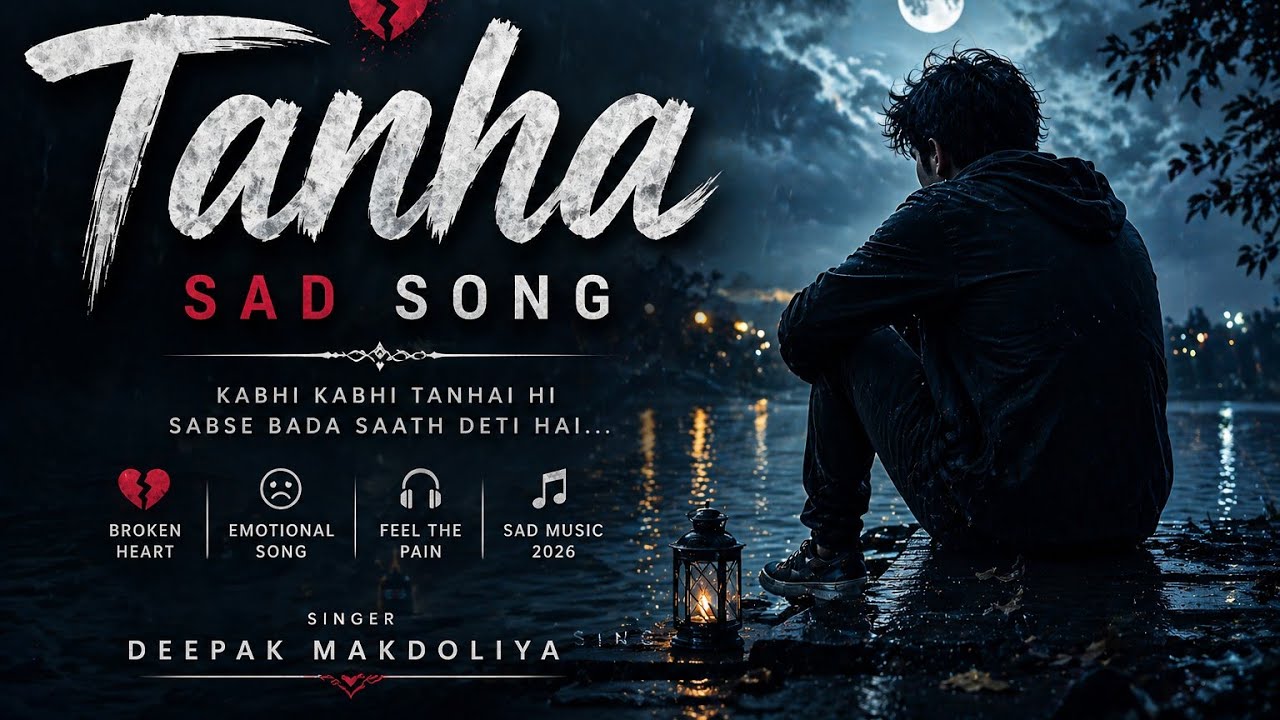 Tanha sad Song || Deepak Makdoliya || 2026 Viral song || #arijitsingh #Tanha #viral #love #sad #song