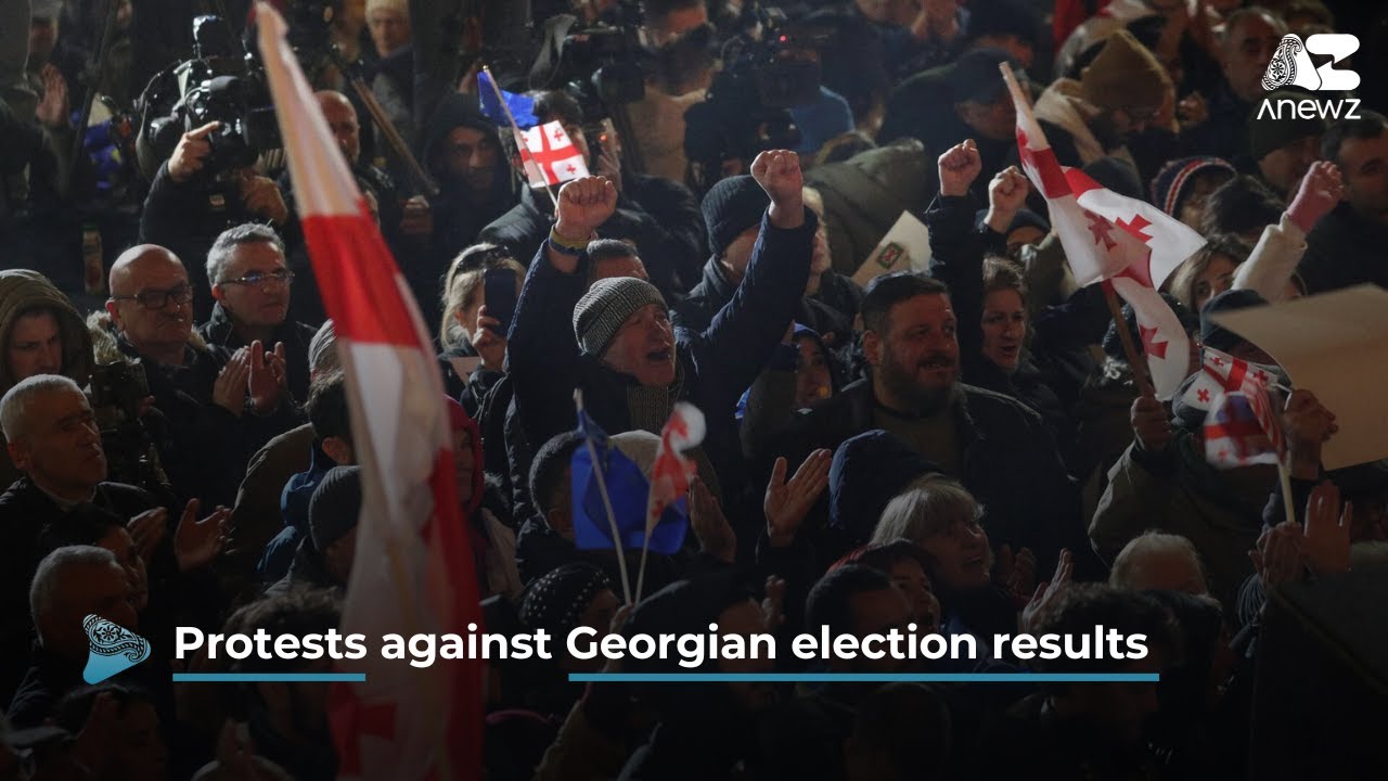Protests against Georgian election results