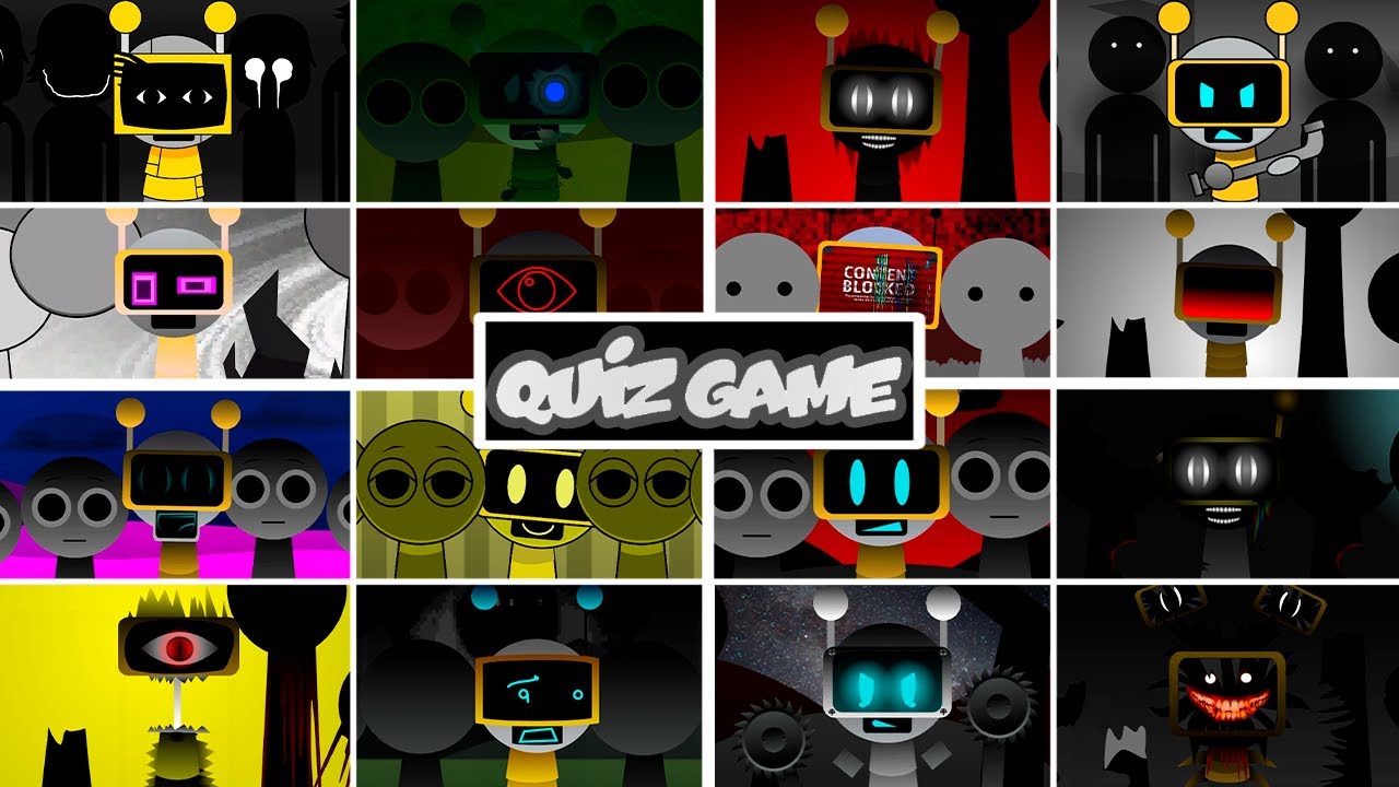 Sprunki Quiz Game | 40 levels