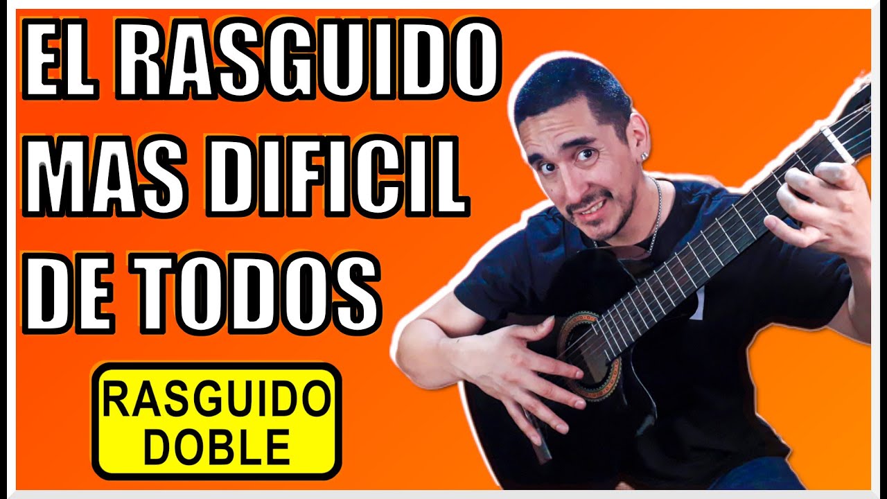 Como tocar RASGUIDO DOBLE EN GUITARRA - (Metodo fácil) - #clasesdeguitarra #tutorial #guitarra #tabs