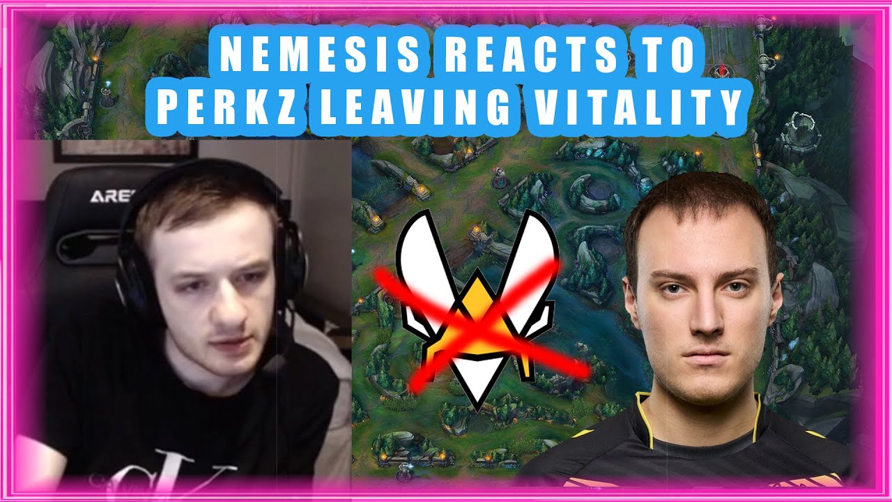 Nemesis Reacts to PERKZ LEAVING VITALITY 👀