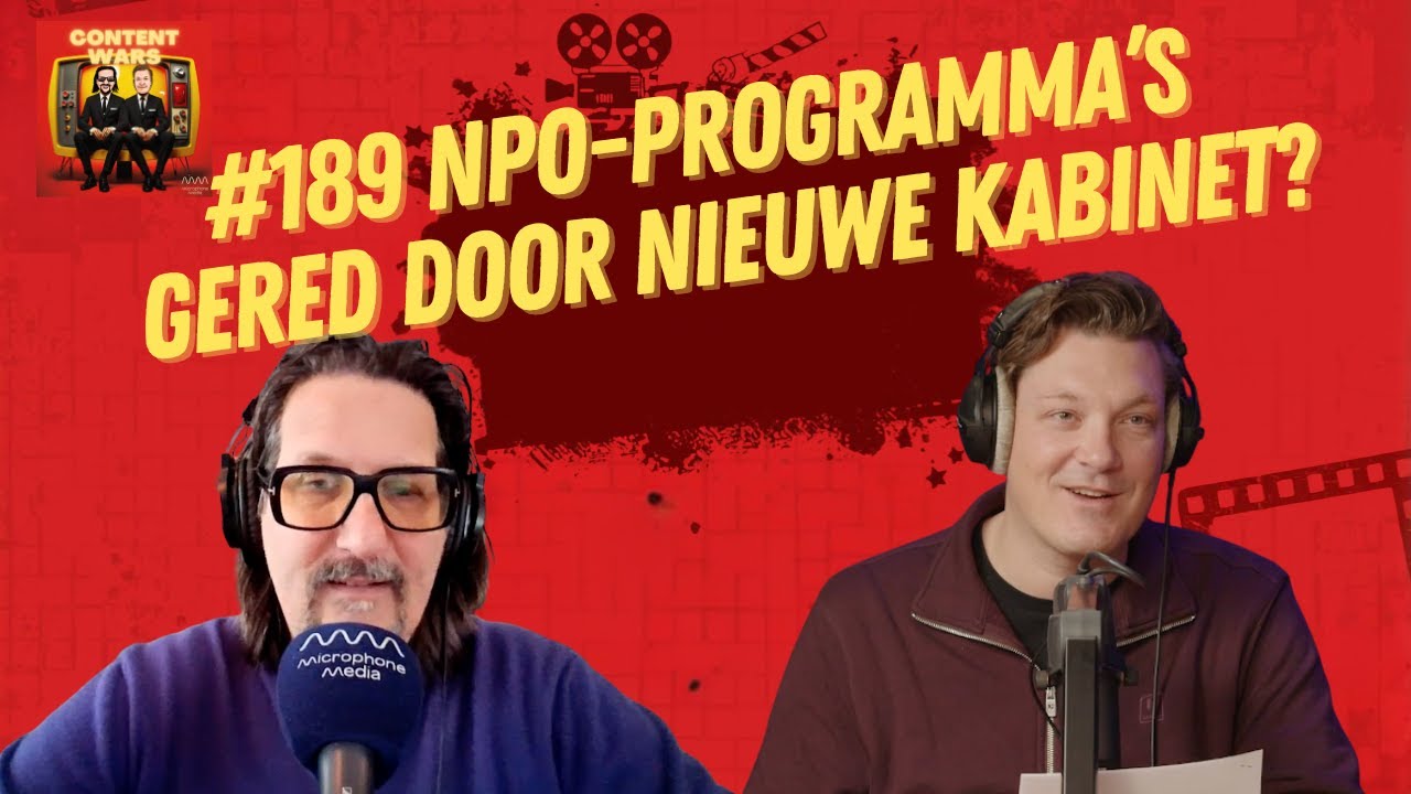 #189 NPO Programma's gered door nieuwe kabinet?
