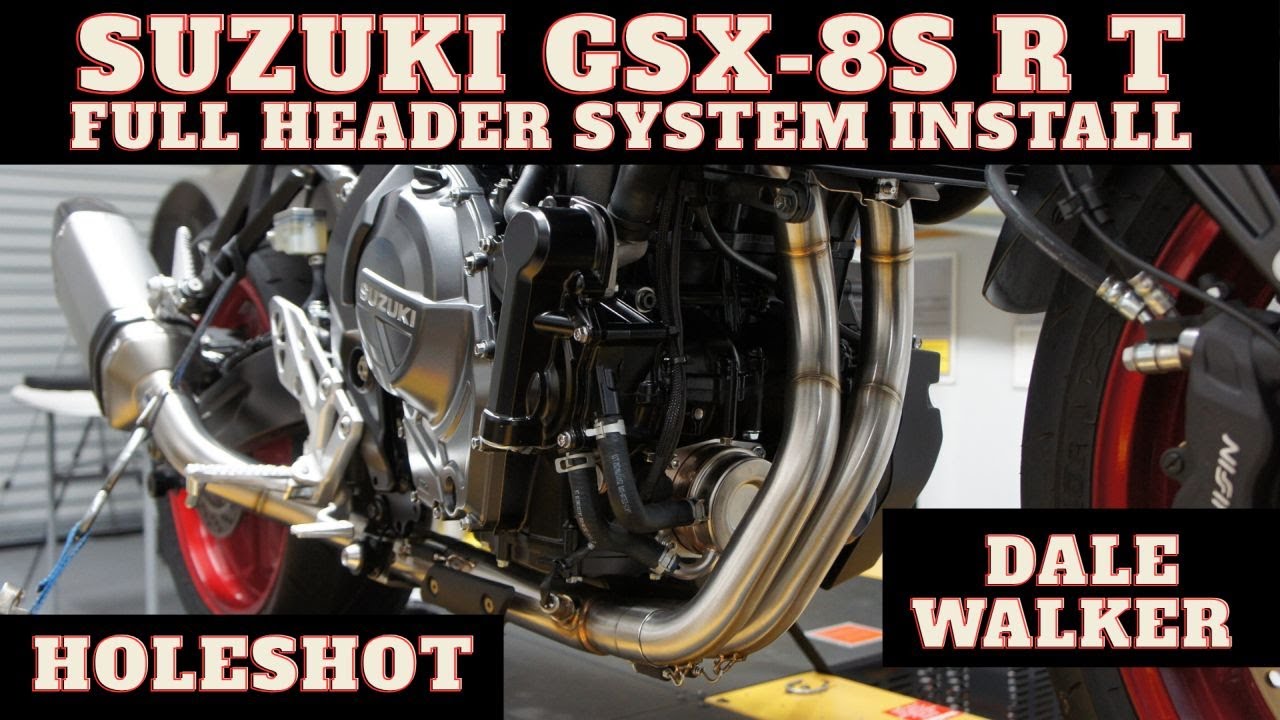 Suzuki  GSX-8S /  R /  T  Black Widow Full System Install, Dale Walker
