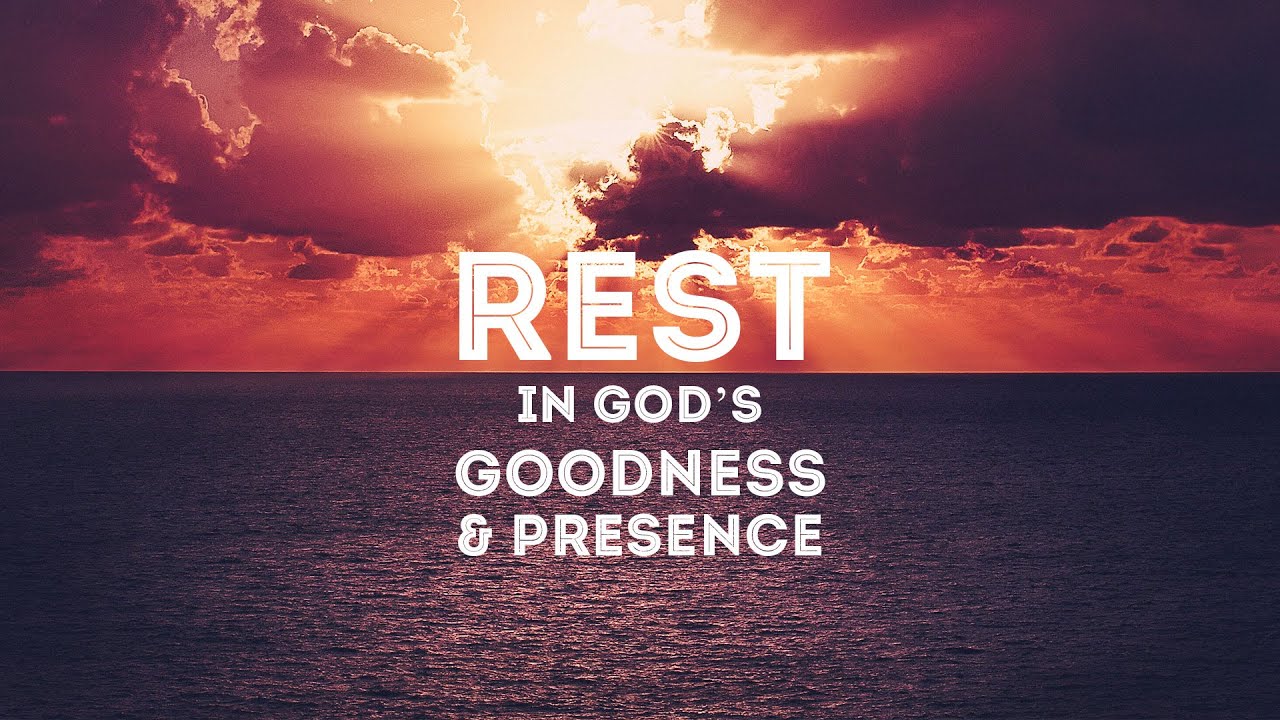 Exodus - Rest in God's Goodness and Presence - Peter Tanchi