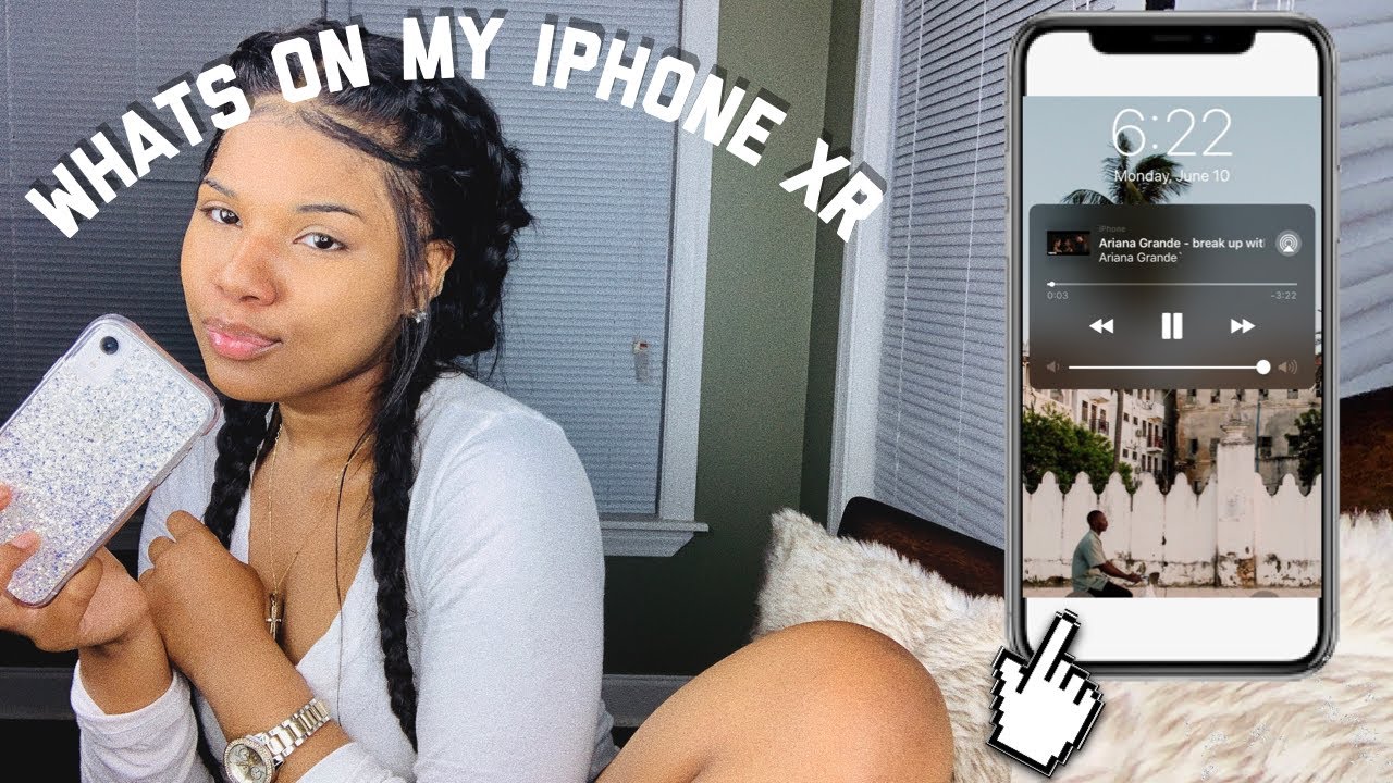 WHATS ON MY iPHONE XR 2019