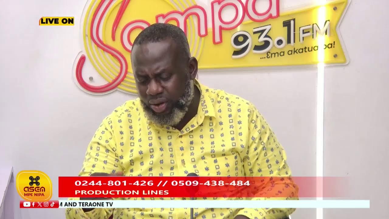 ASEM MPE NIPA WITH OSEI YAW OFORISUO ABOAGYE LIVE ON SOMPA 93.1FM/TV || 16/02/26