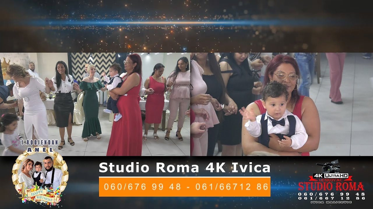 1.RODJENDAN //ANEL// PART2- 07.05.2022 LEBANE - STUDIO ROMA 4K IVICA LESKOVAC