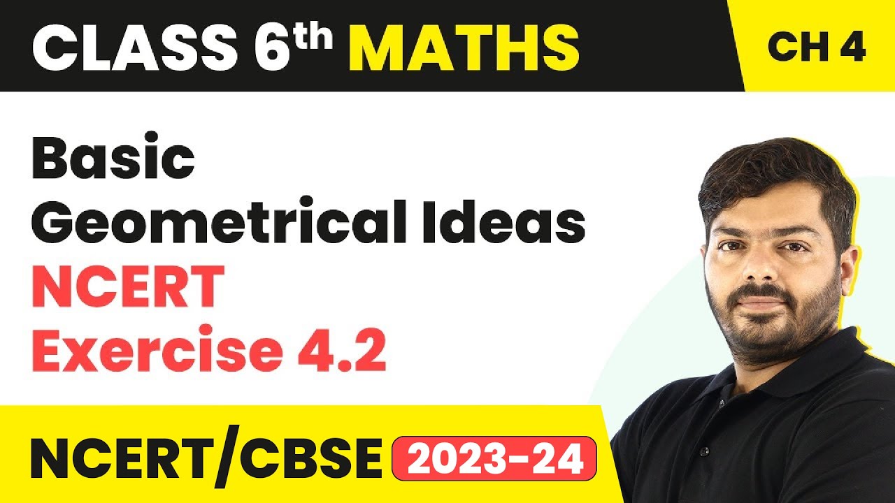 Basic Geometrical Ideas - NCERT Exercise 4.2 | Class 6 Maths Chapter 4