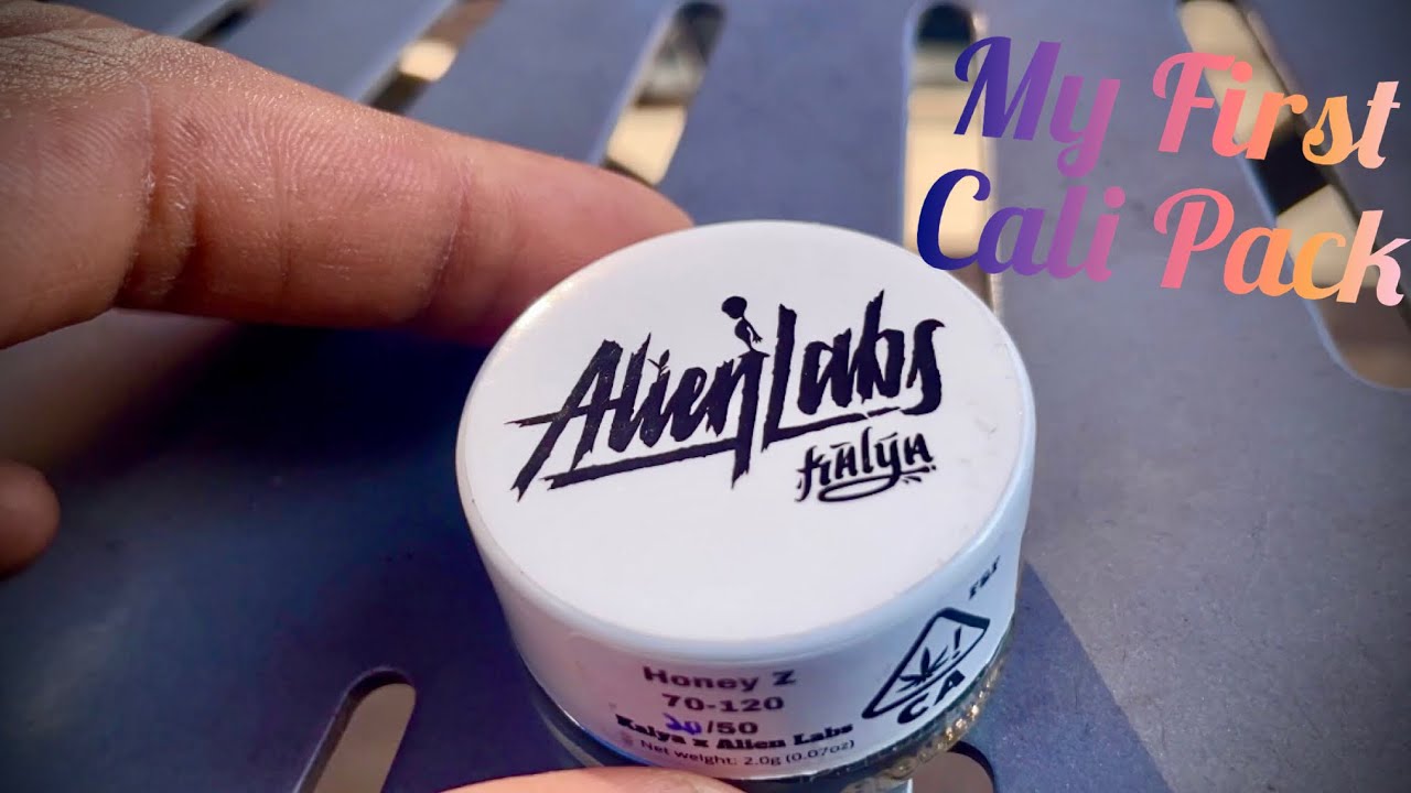 Alien Labs X Kalya &ldquo;Honey Z&rdquo; Rosin !