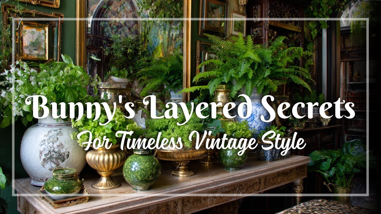 Vintage Maximalism the Bunny Williams Way: Elegant Layering for Timeless, Personal Interiors
