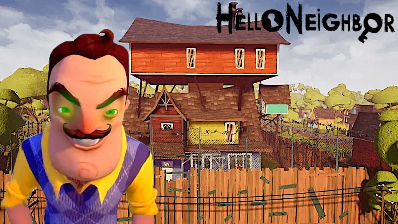 should have never broke in to this neighbors house[hello neighbor act 2]