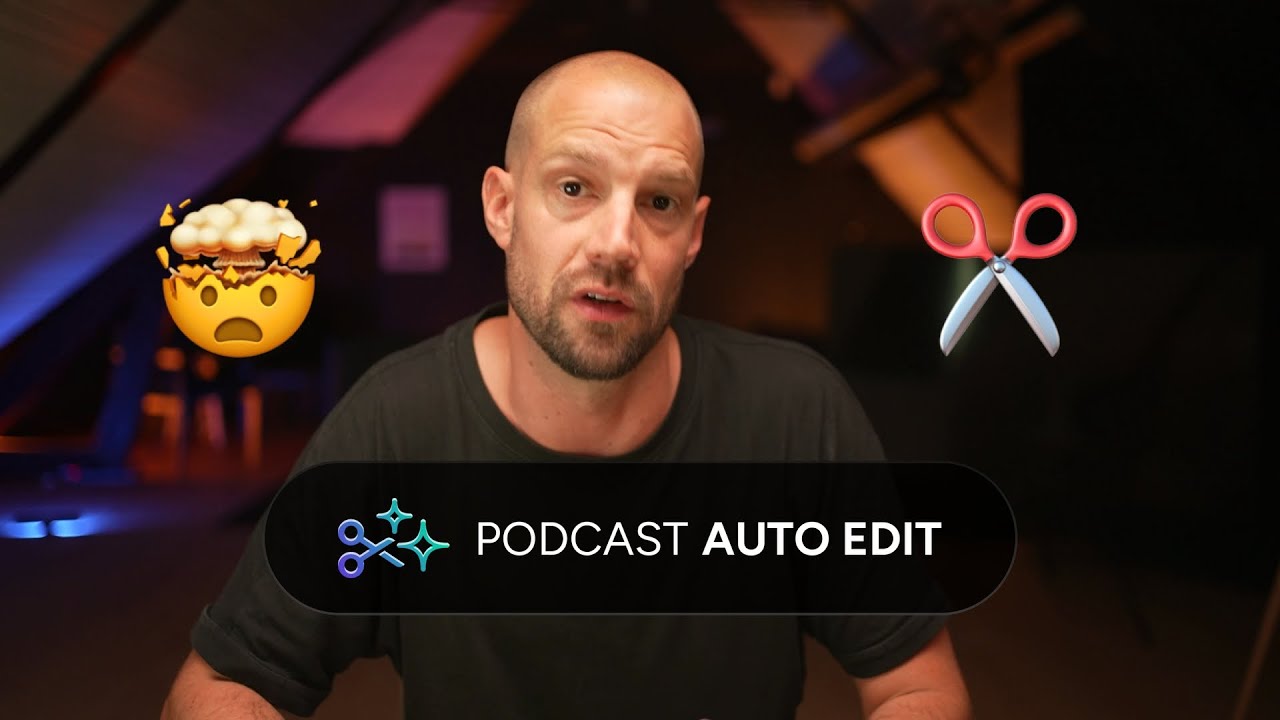 This AI Podcast Auto Edit Feature will Save You Hours