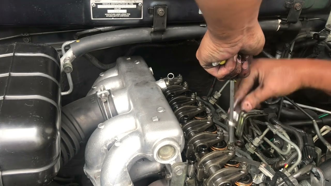 Valve clearance adjustment (short &l long method)