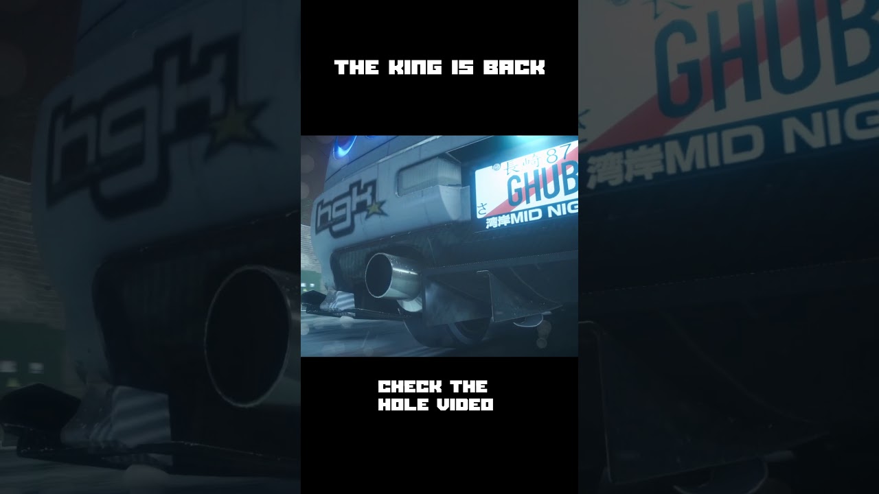 NEED FOR SPEED - King Is Back - Nissan Skyline r34 GTR 