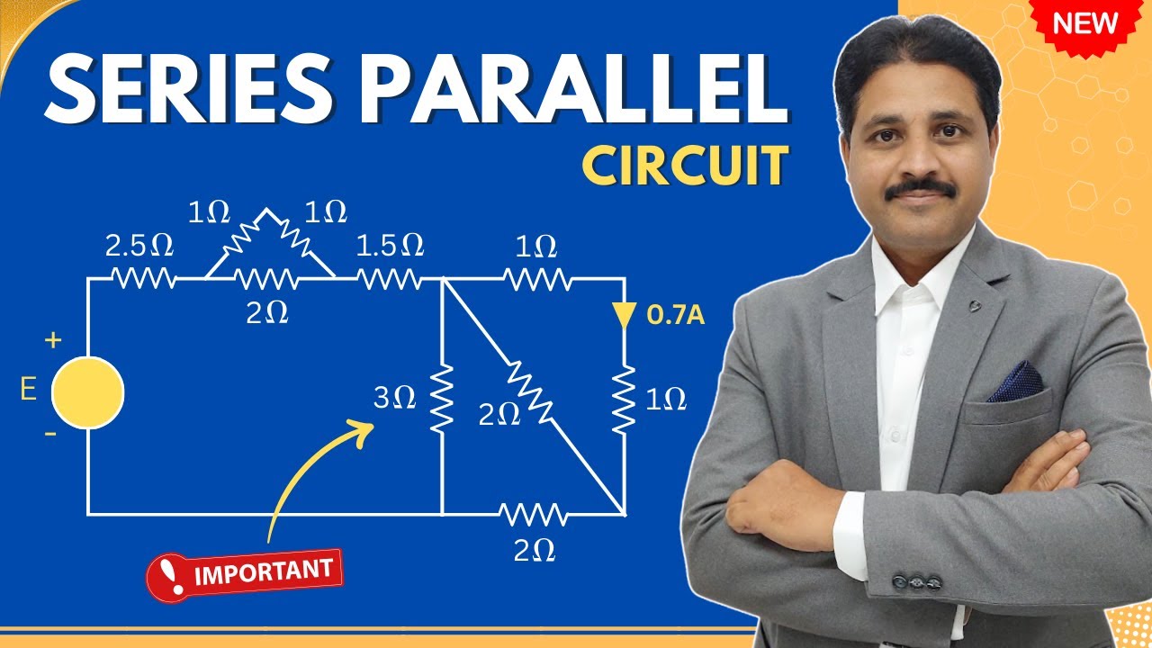 SERIES PARALLEL CIRCUIT SOLVED PROBLEM 19 | BASIC ELECTRICAL ENGINEERING