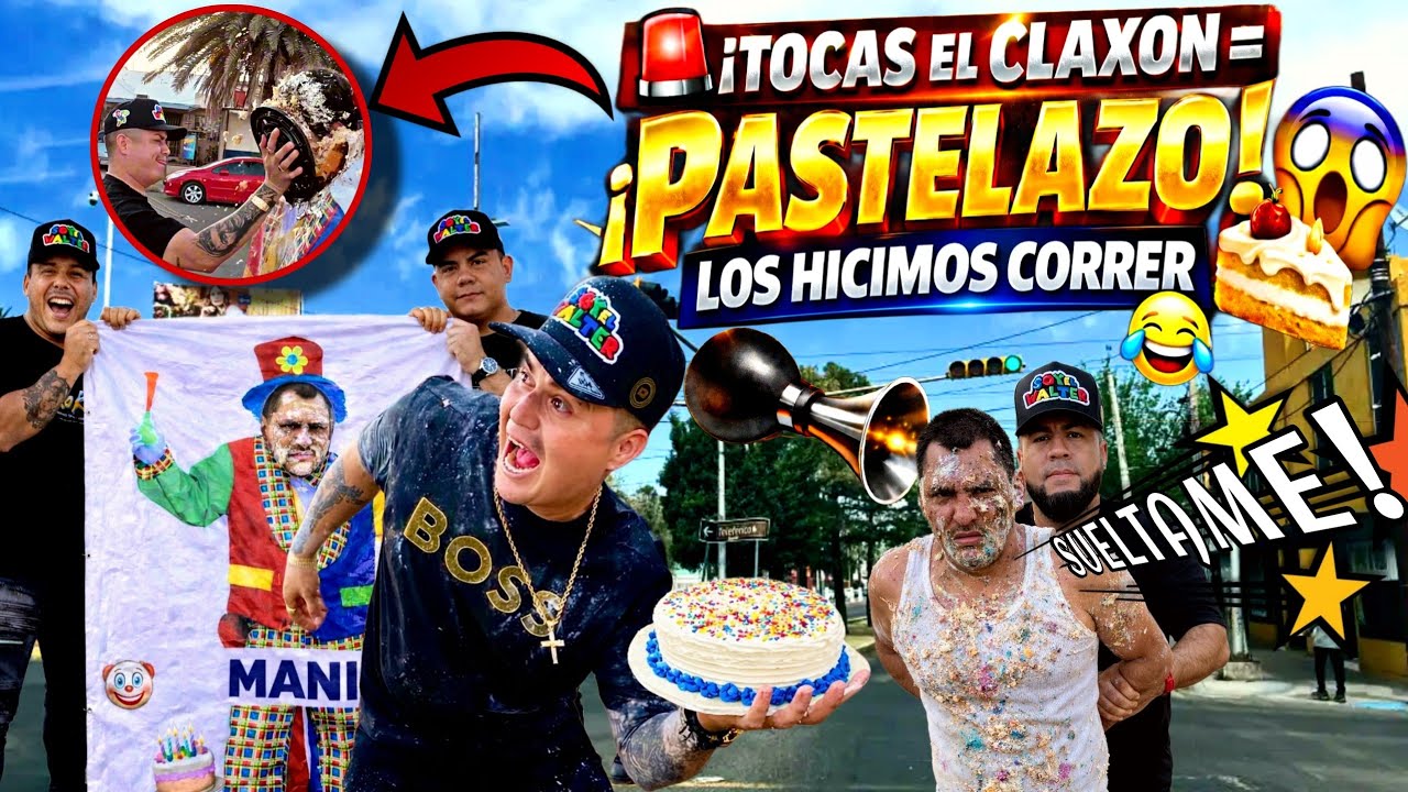  TOCA EL CLAXON Y LE DAMOS SORPRESA 🔊🤣 @elcompamany7079 Del TEAM CEVICHURROS SHOW sale corriendo 😂