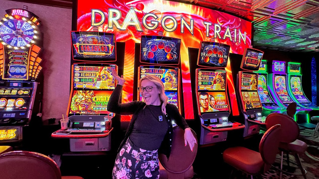 Моя жена сошла с ума от игровых автоматов Dragon Train!
