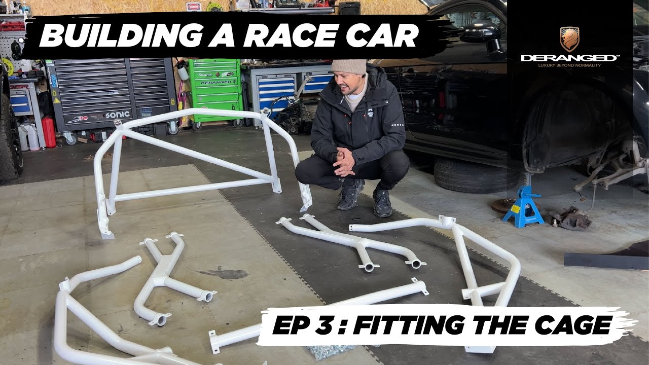 BUILDING A RACE CAR - EPISODE 3: FITTING THE ROLL CAGE