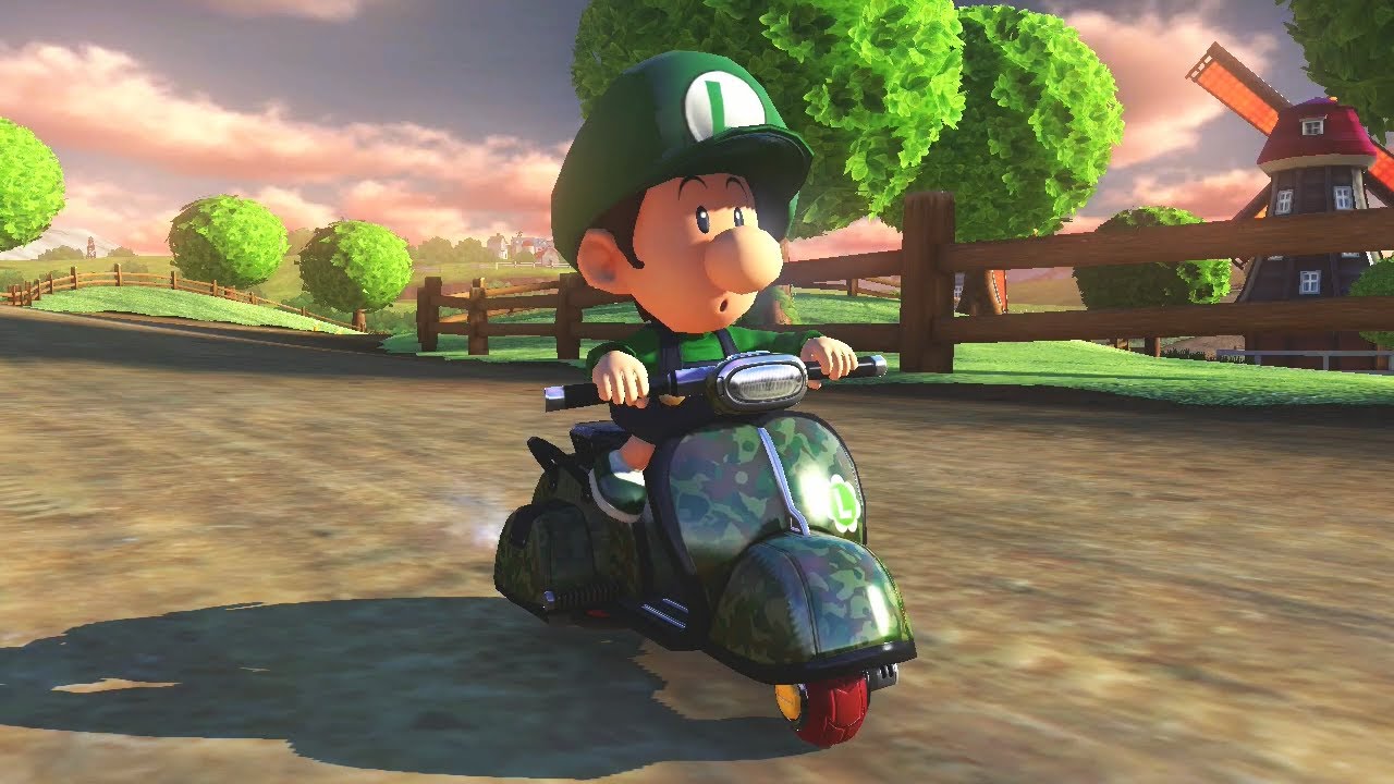 Mario Kart 8 Deluxe - Shell Cup 150cc (Baby Luigi Gameplay)