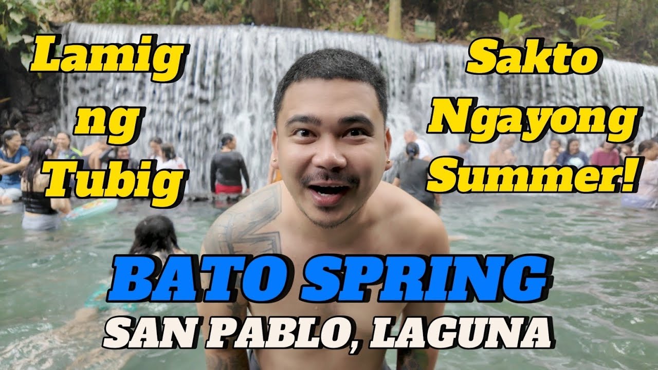 Summer Swimming - Bato Spring, San Pablo, Laguna
