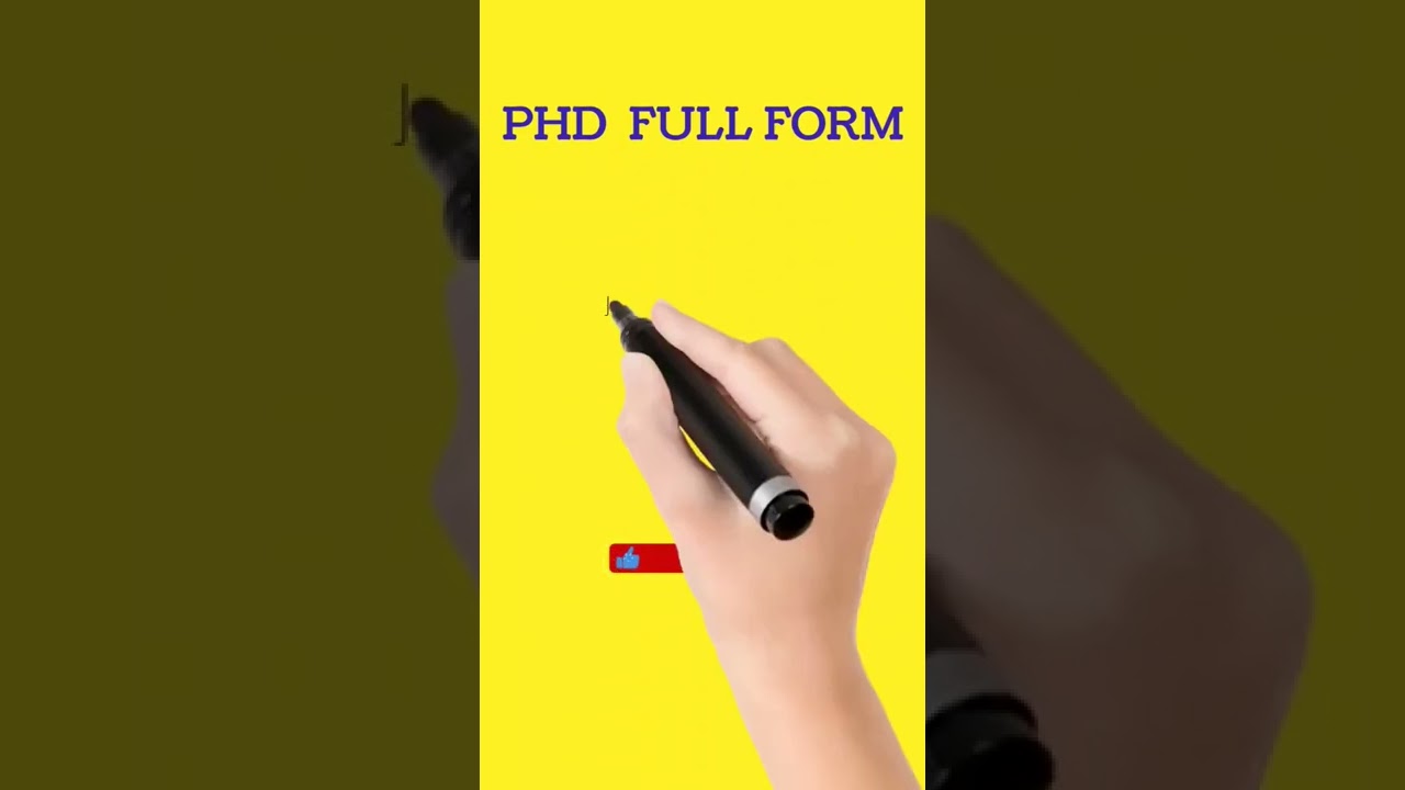 PHD full form | phd full form | # shorts