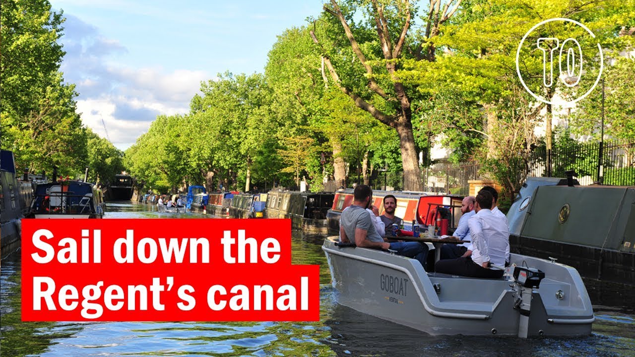 Sail down the Regent's Canal with GoBoat | First look