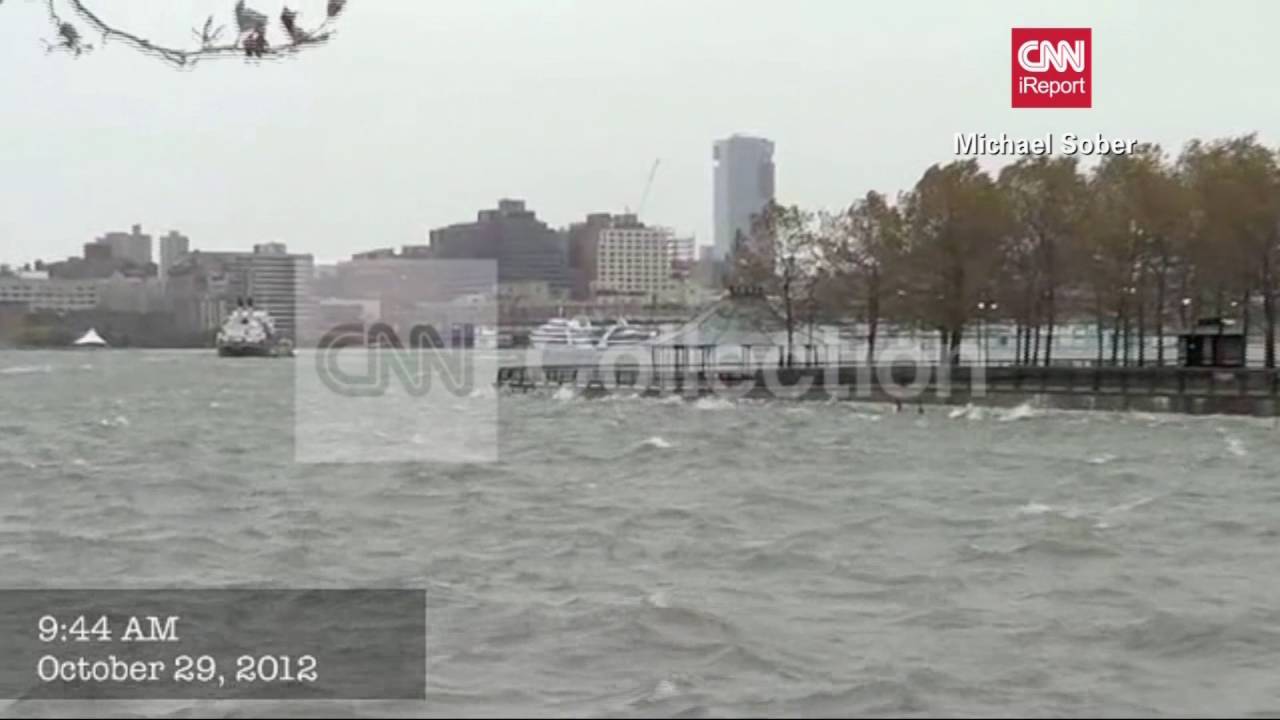 NJ:SANDY-HUDSON RIVER RISING